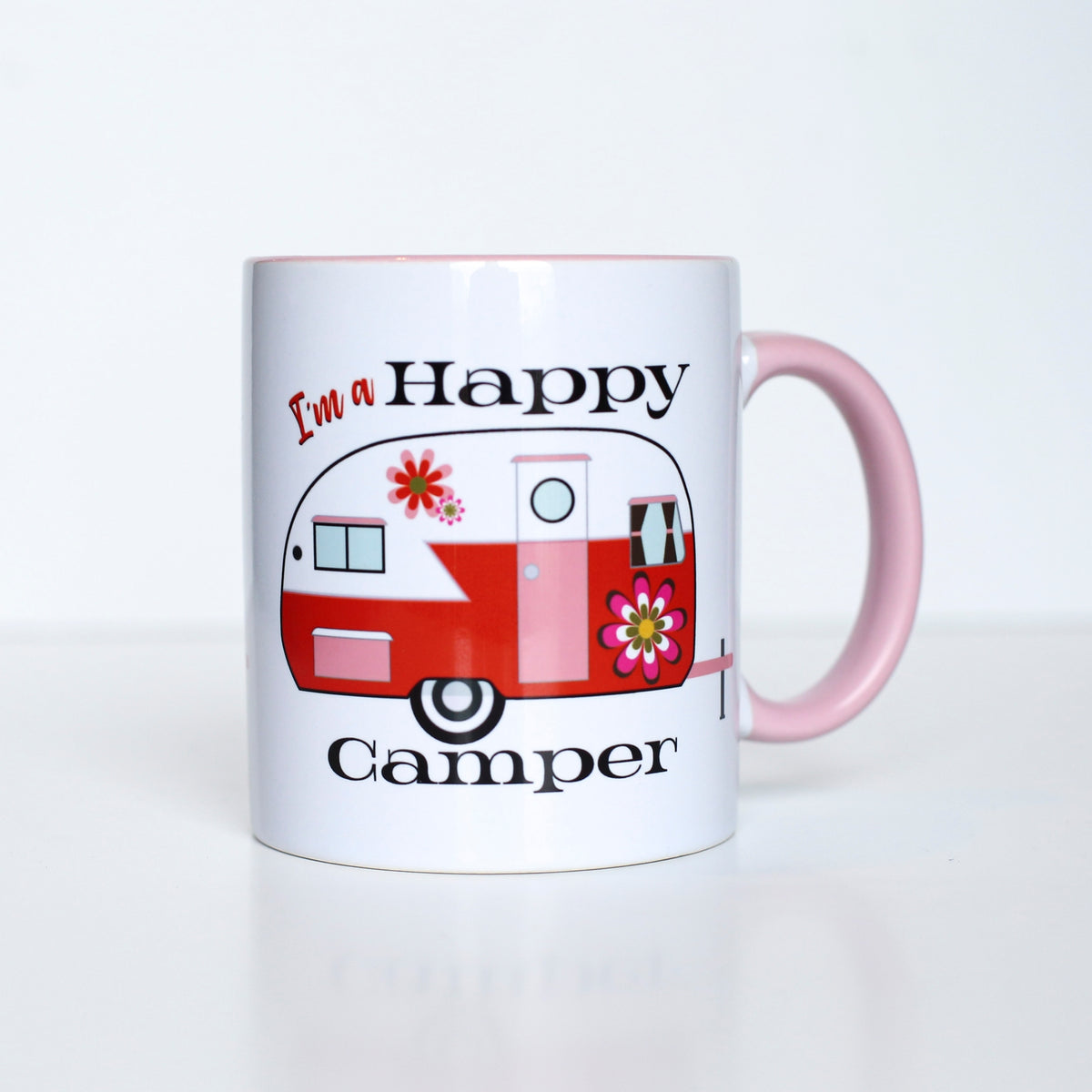 Groovy Happy Camper Coffee Mug – Modern Vixen Vintage