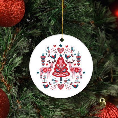 Ornament in tree