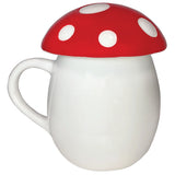 Mushroom Mug with Lid