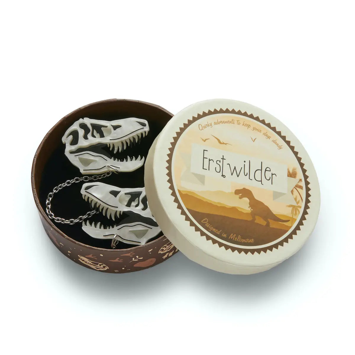 Clips shown in the Erstwilder packaging