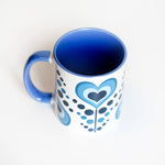 Mug from an upper angle against a white background
