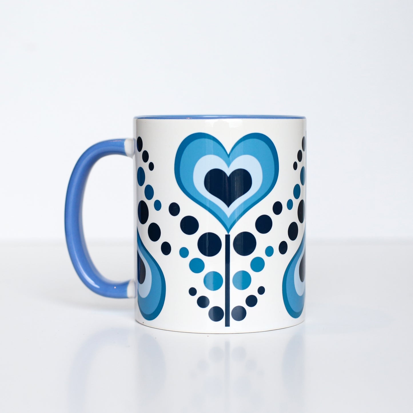 Mug against a white background