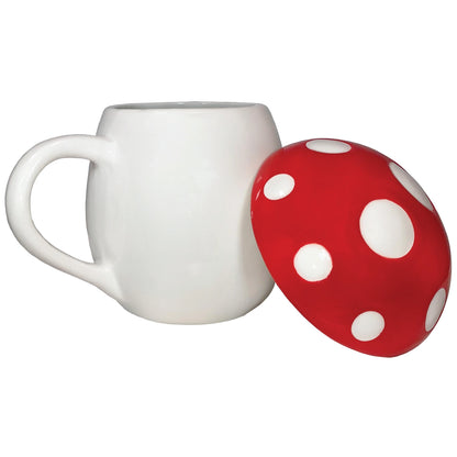 Mushroom Mug with Lid - Modern Vixen Vintage