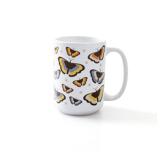 Mug against white background